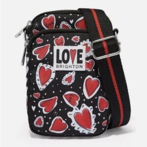 Nwt BRIGHTON | Hearts A Flutter utility bag.